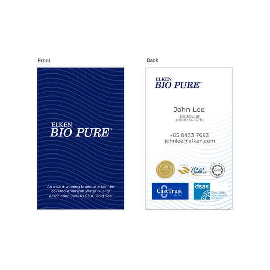 Elken Singapore Bio Pure Business Card