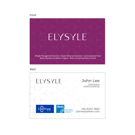 Elken Singapore Elysyle Business Card